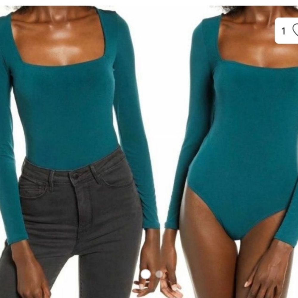 Leith Nordstrom long sleeved bodysuit Size M